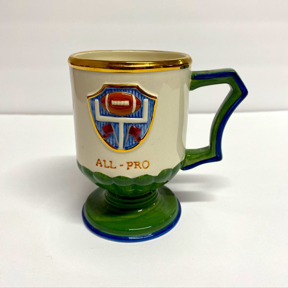 ALL PRO Ceramic  Coffee MUG/Cup.. Baseball, Soccer 5"H